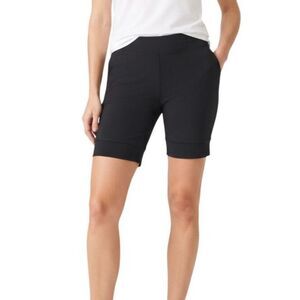 Onque Casuals Black Knit Bike Shorts Size PXL